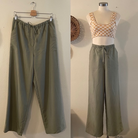 1990s High Waisted Wide Leg - Picture 1 of 5
